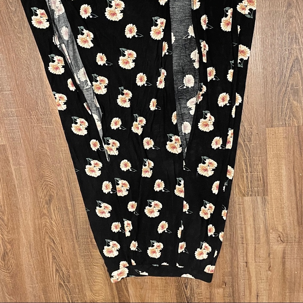 Forever 21 long floral skirt with two slits